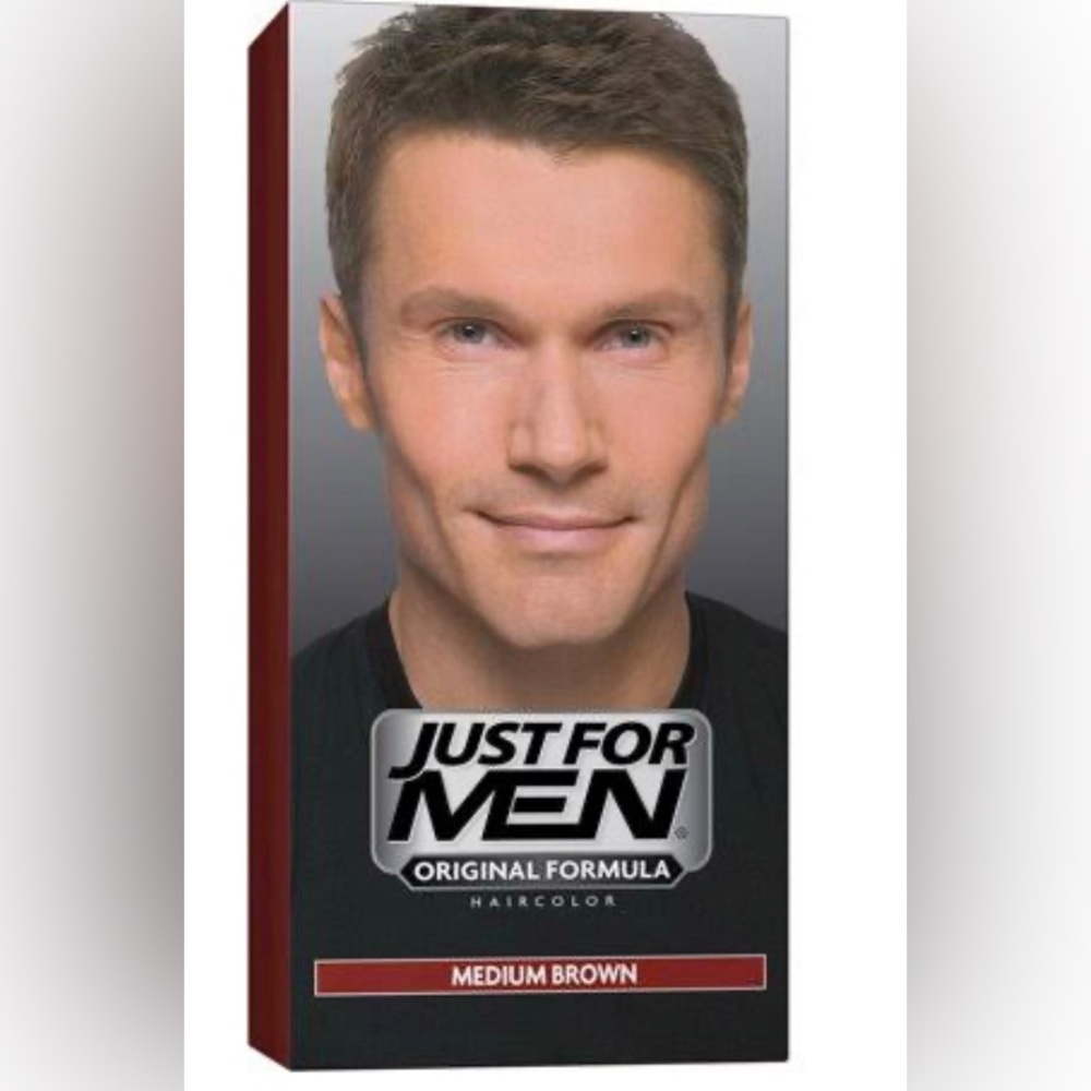 Just for Men Hair Color Medium Brown Original Formula Targets Gray Natural 4933